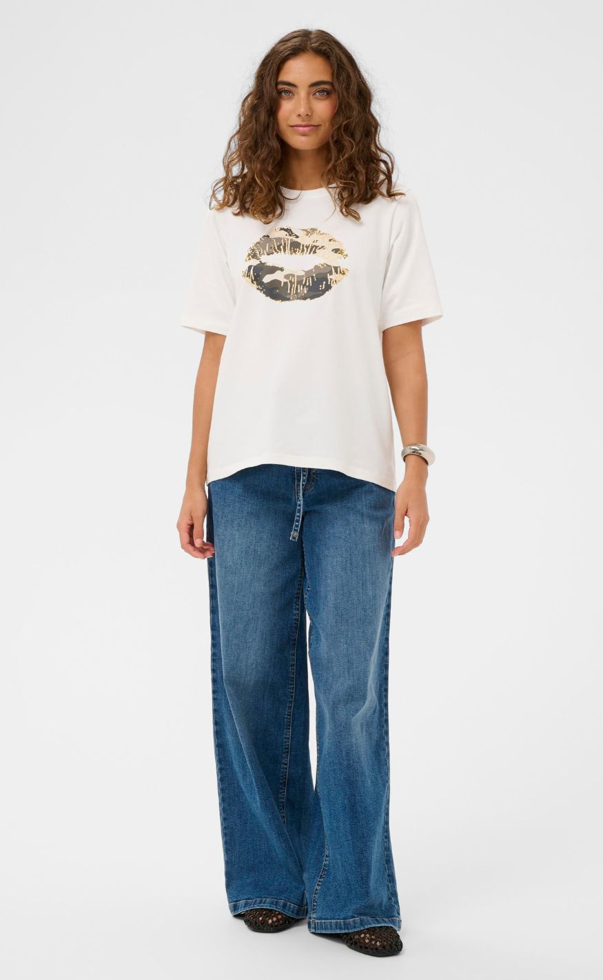 Culture T-shirt - Dorit - Spring Gardenia