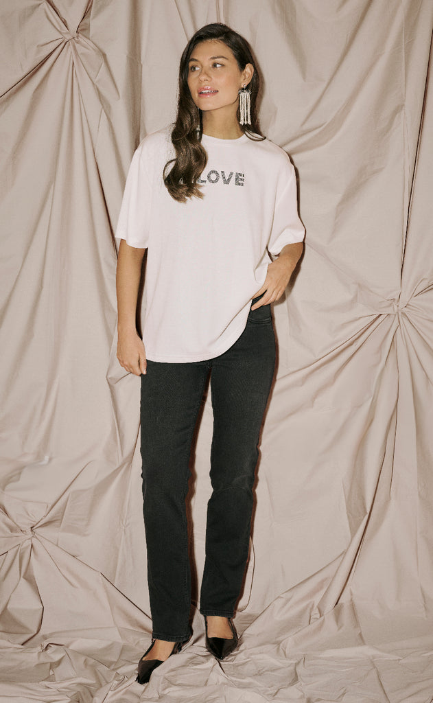 Culture T-shirt - Love - Spring Gardenia