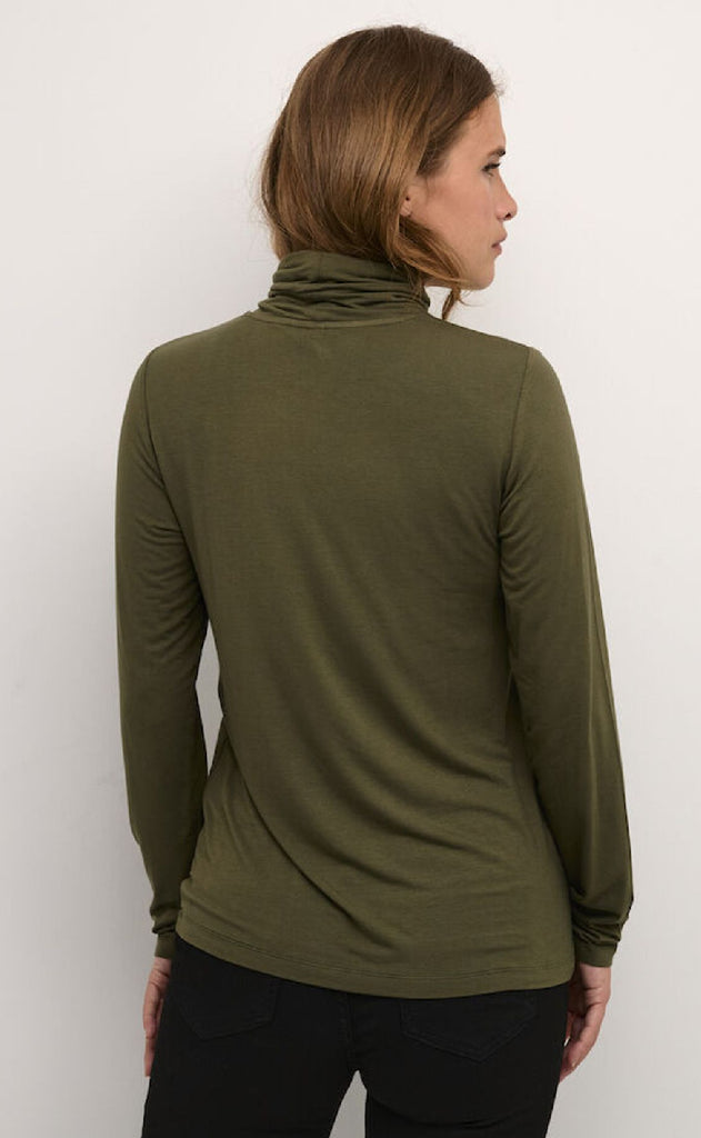 Culture T-shirt - Poppy - Olive Night