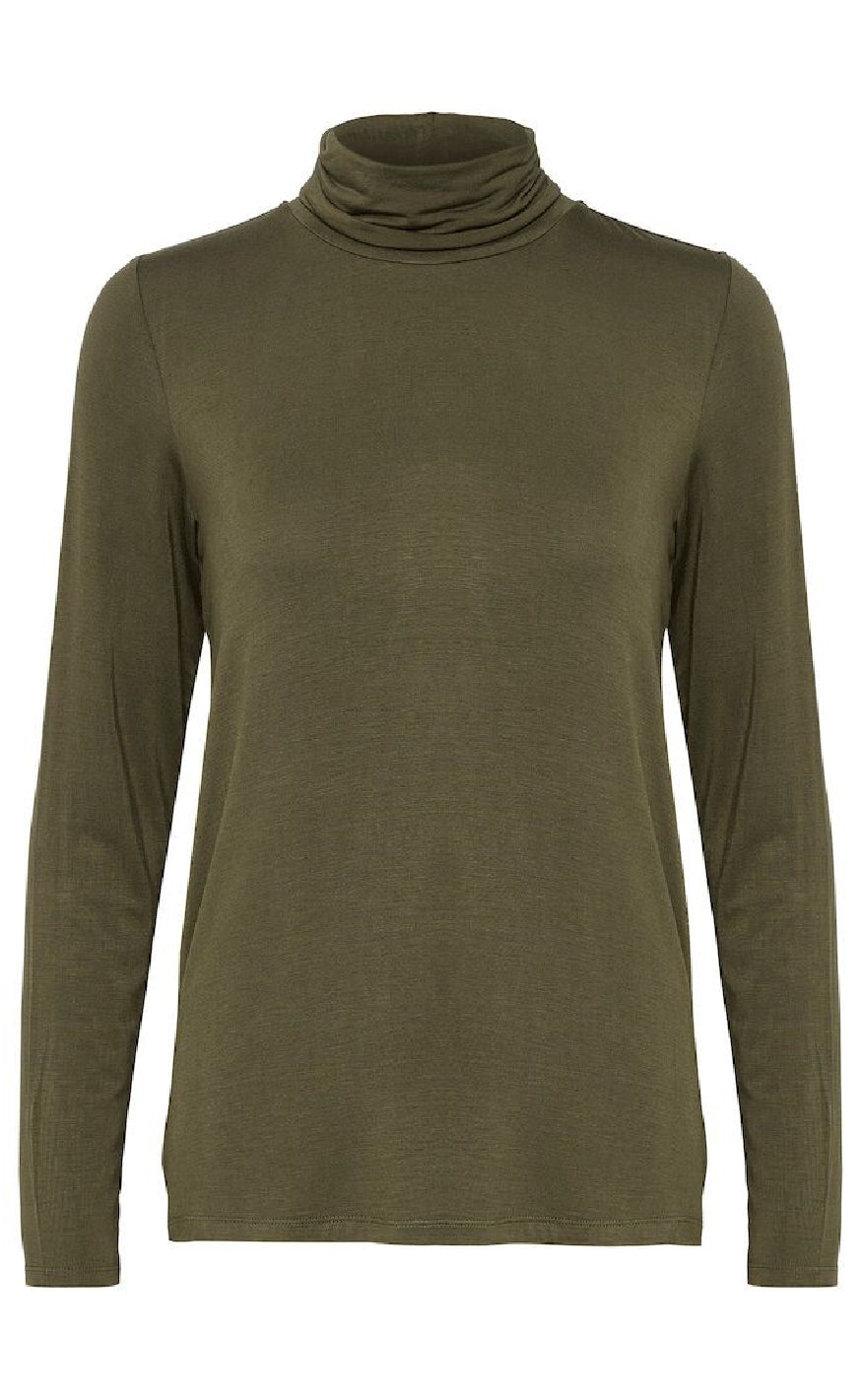 Culture T-shirt - Poppy - Olive Night