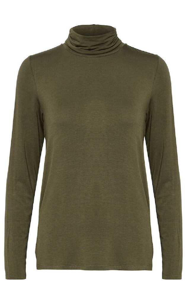 Culture T-shirt - Poppy - Olive Night