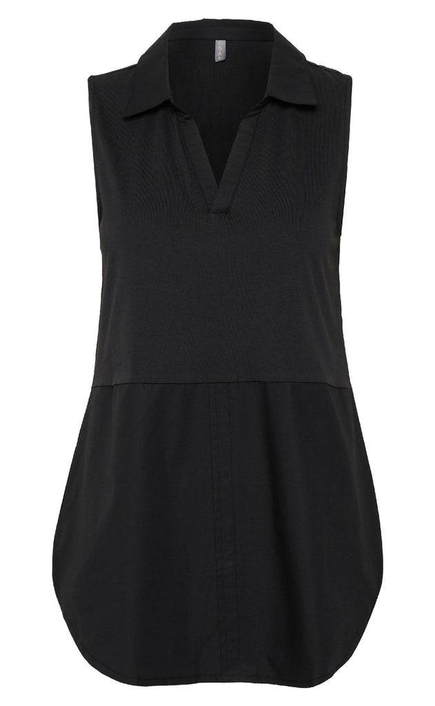 Culture Top - Delphina Collar - Black