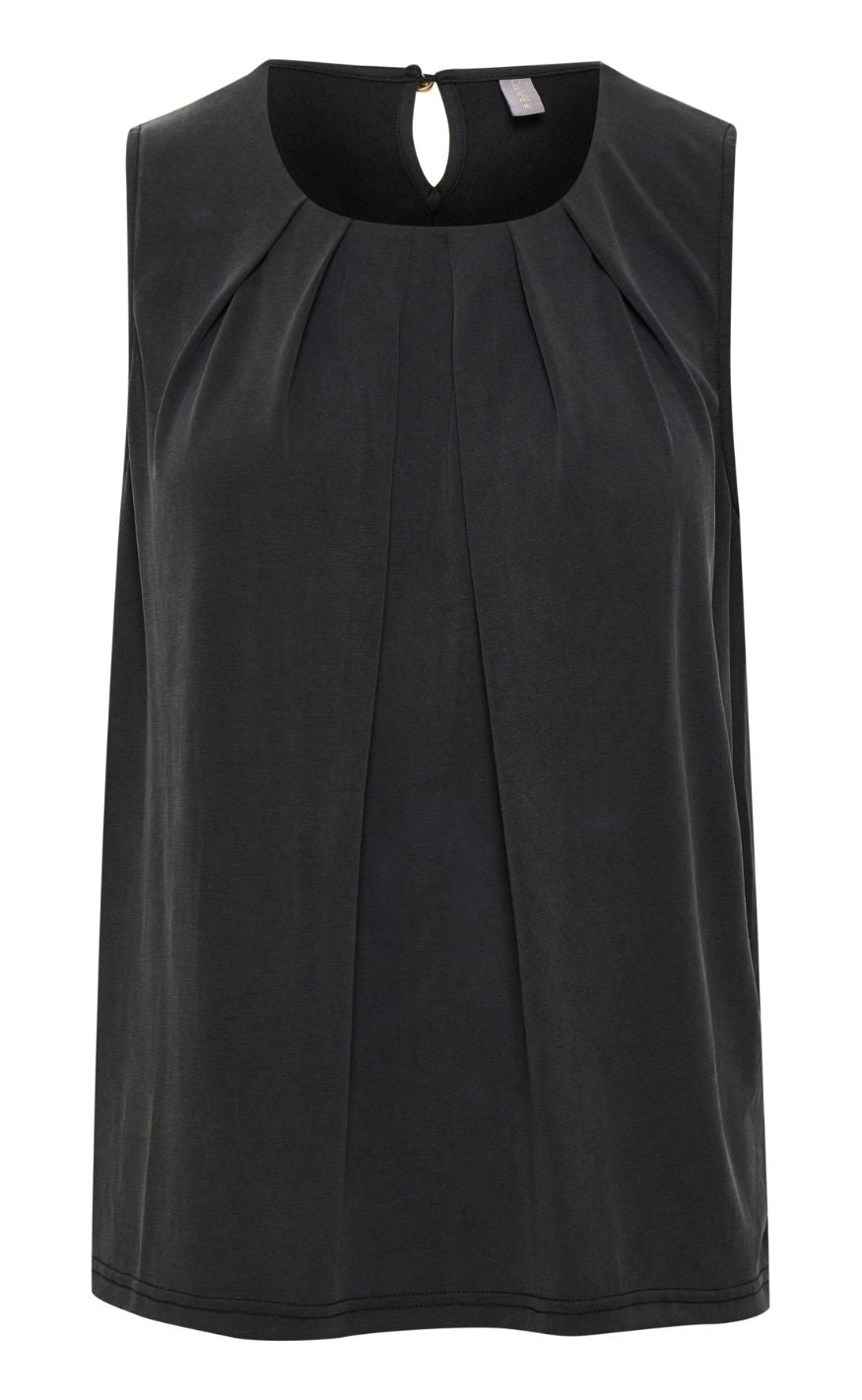 Culture Top - Kajsa - Black Wash