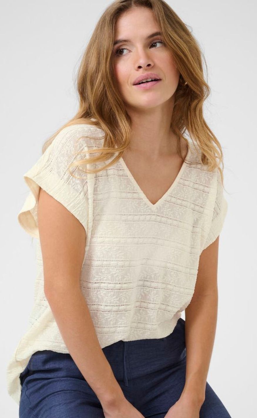 Culture Top - Liane - Whitecap
