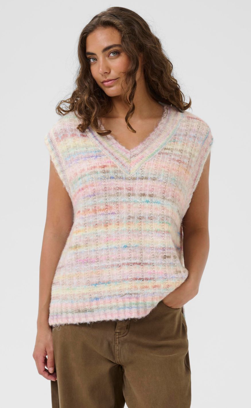Culture Vest - Bilo - Pink Multi