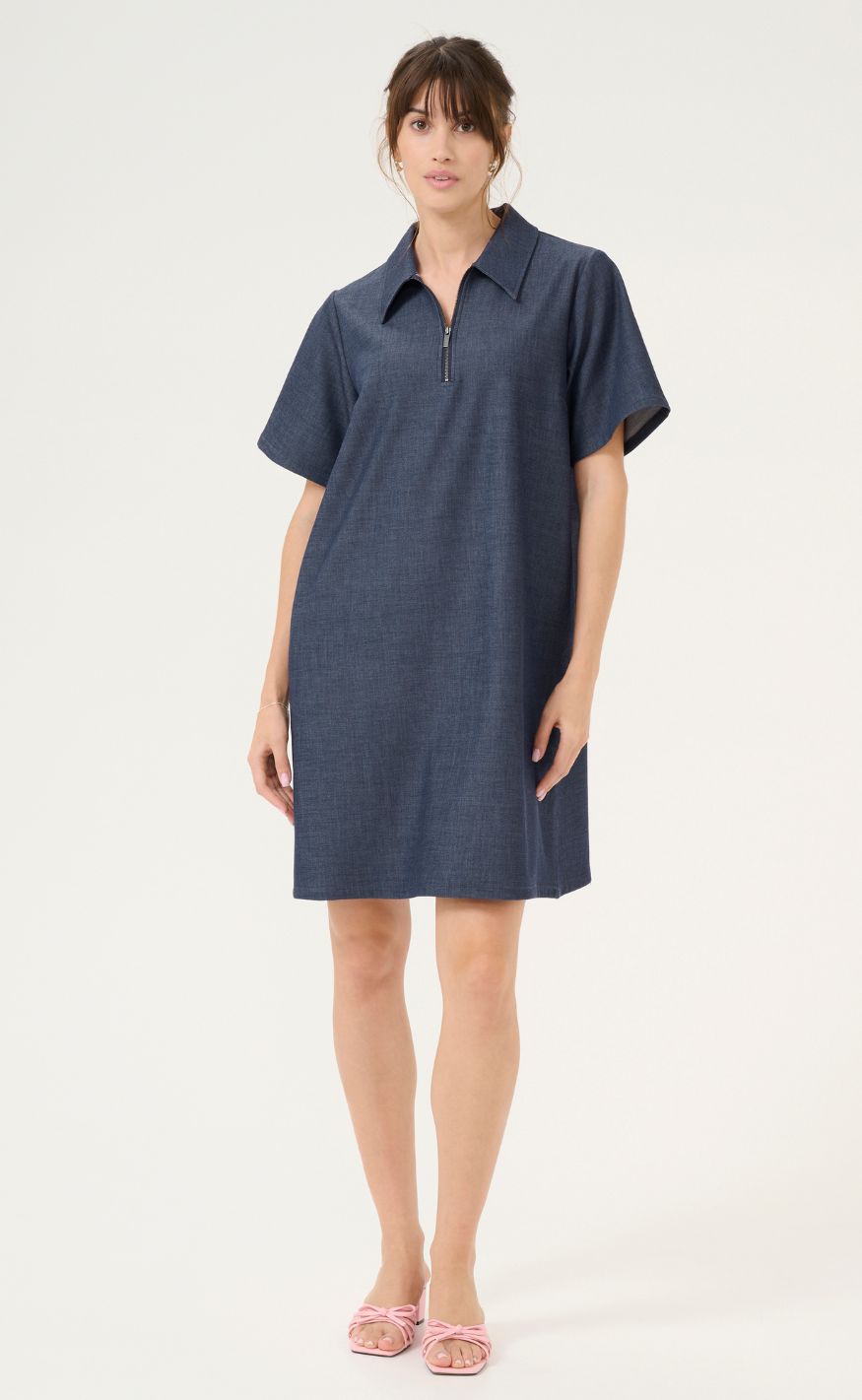 Cuture Kjole - Cybilla Cattia - Blue Denim