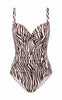 Unica Copenhagen Badedragt - Alma - Brown Zebra