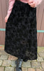 Say INA Copenhagen Nederdel - Sophia Mesh - Black Flower