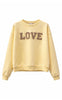 Marta Du Chateau Sweatshirt - Jessa - Giallo/Fango
