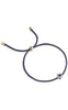 ENAMEL Copenhagen Armbånd - Enamel Tokens - Navy Blue/Steel Blue