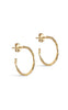 ENAMEL Copenhagen Øreringe - Organic Arena Small - Gold Colour