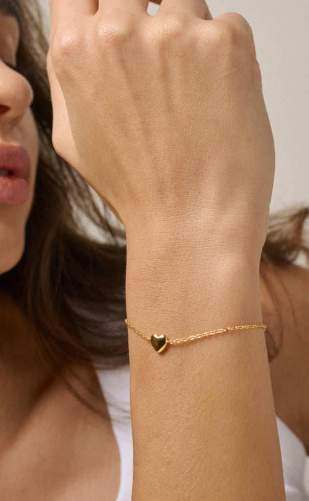 ENAMEL Copenhagen Armbånd - Amore - Gold Colour