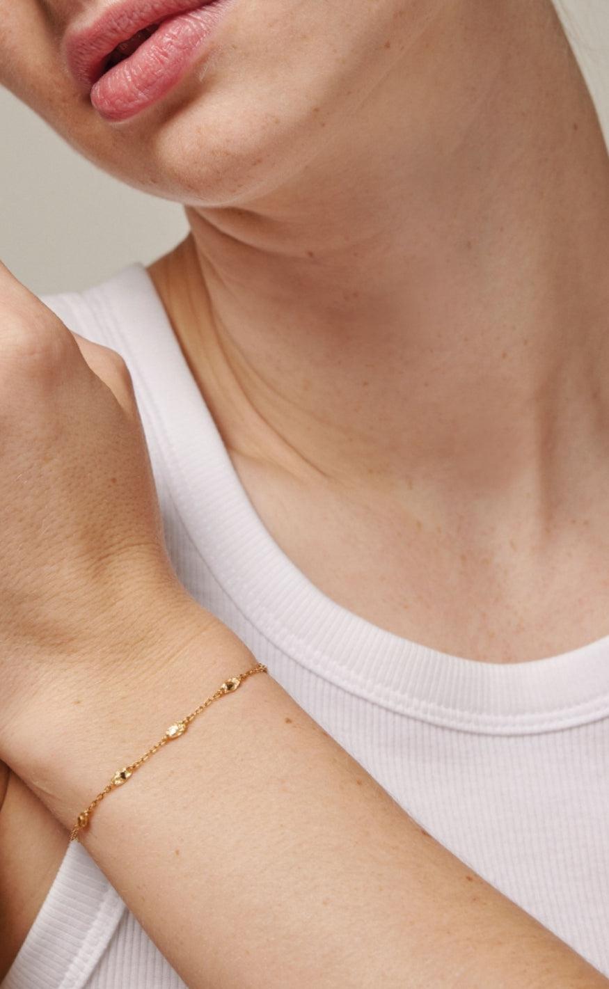 ENAMEL Copenhagen Armbånd - Kia - Gold Colour
