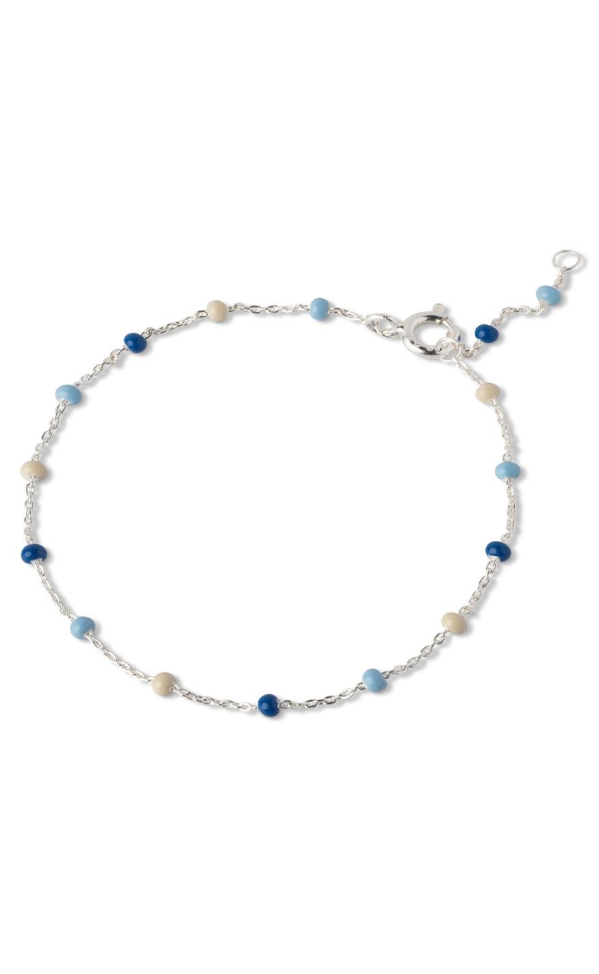 ENAMEL Copenhagen Armbånd - Lola - Marine Silver Colour