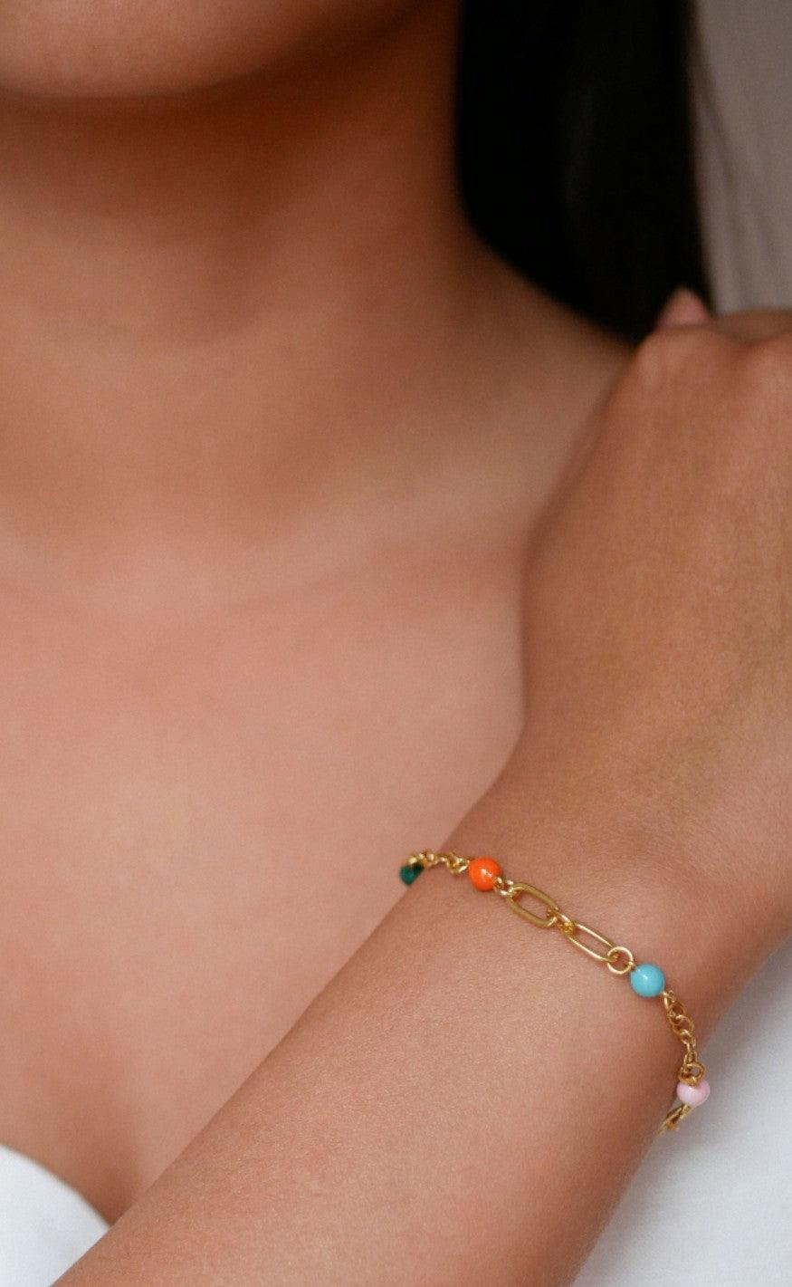 ENAMEL Copenhagen Armbånd - Vigga - Gold Colour