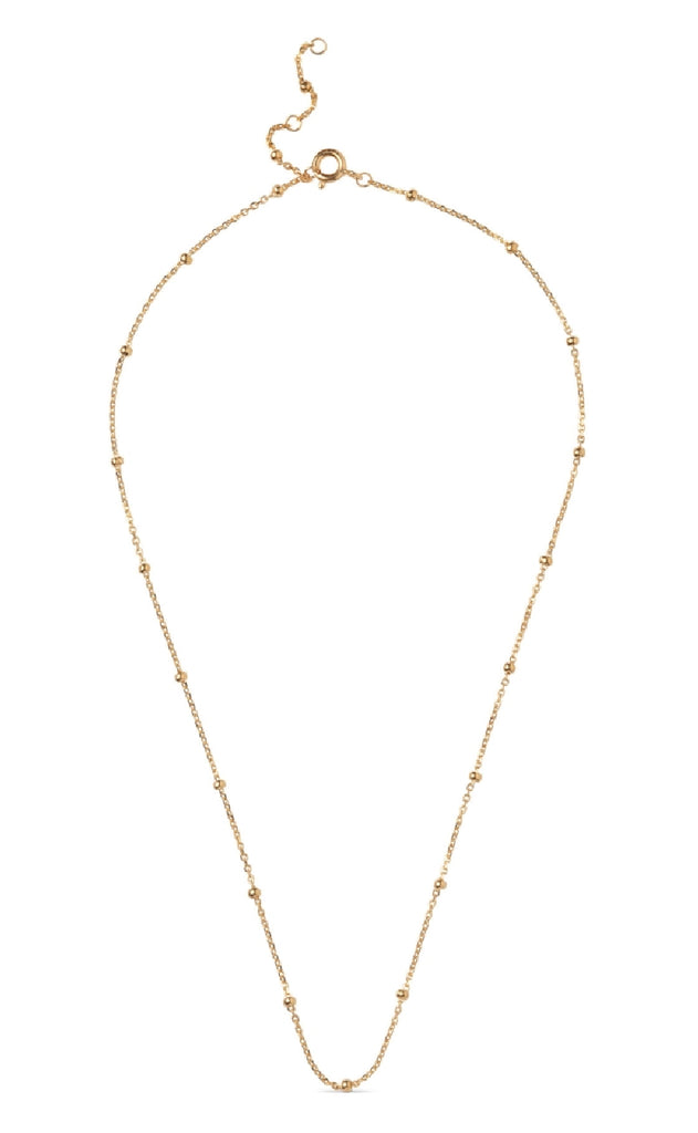 ENAMEL Copenhagen Halskæde - Beaded Chain - Gold colour