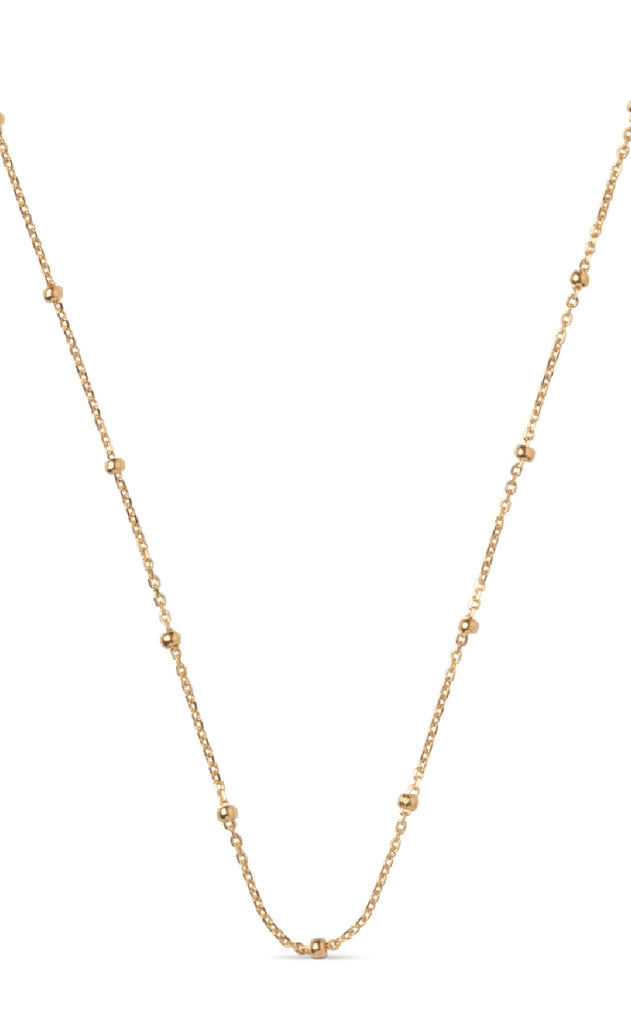 ENAMEL Copenhagen Halskæde - Beaded Chain - Gold colour