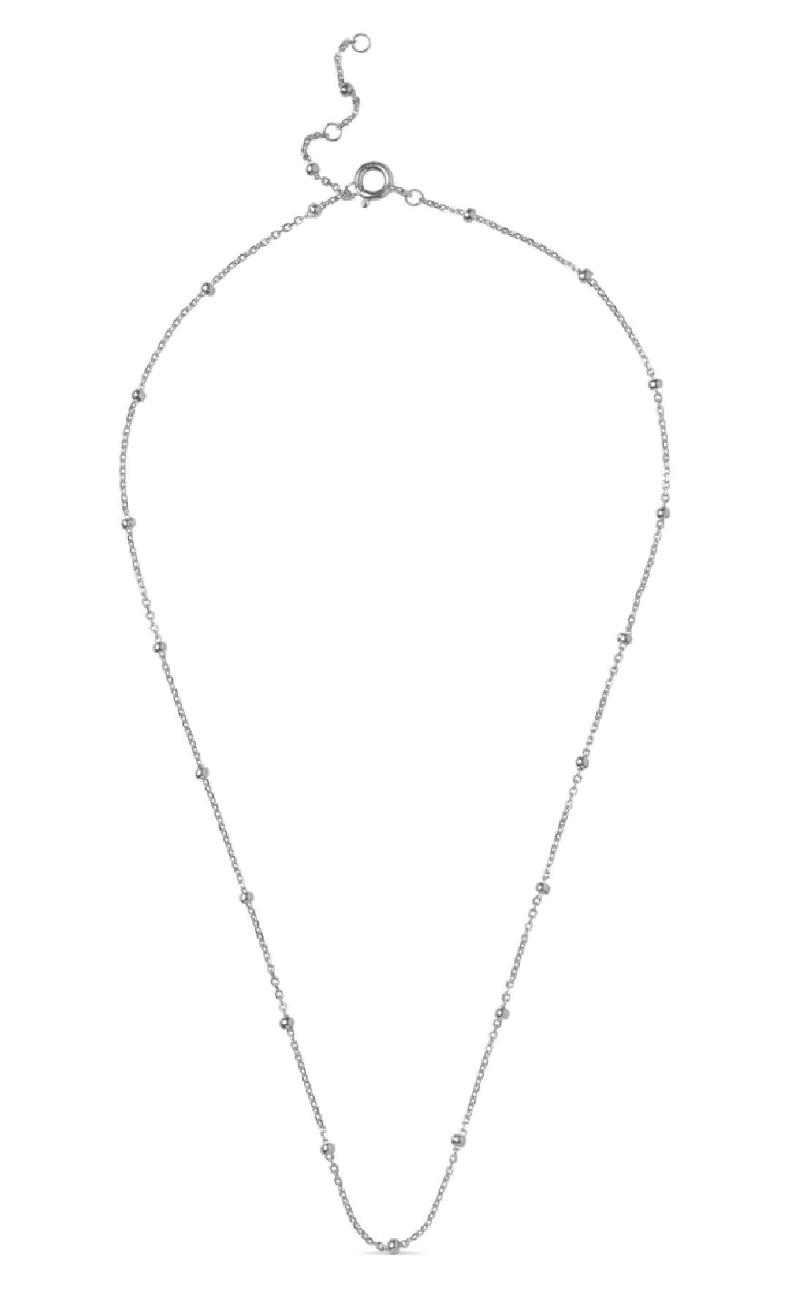 ENAMEL Copenhagen Halskæde - Beaded Chain - Silver colour