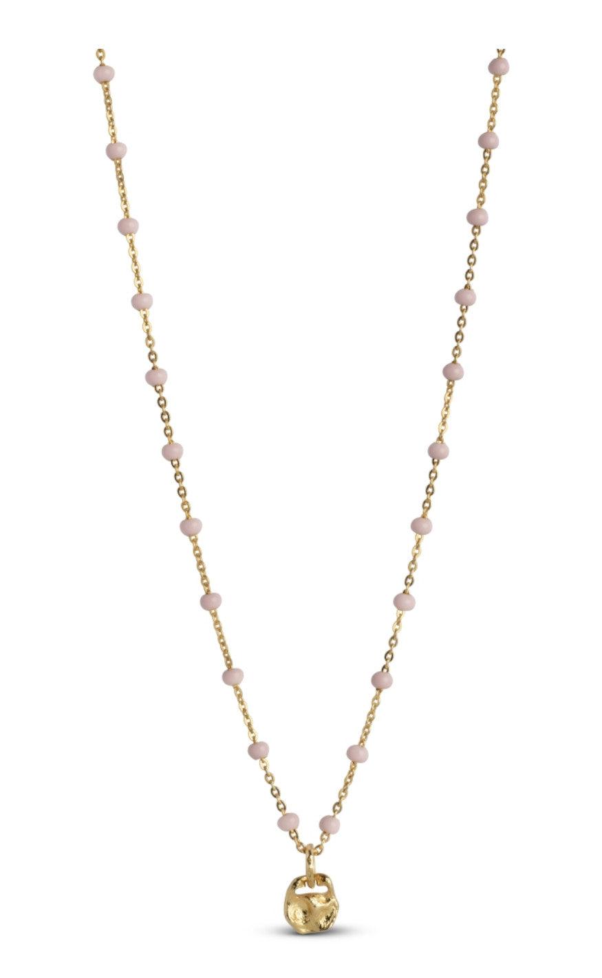 ENAMEL Copenhagen Halskæde - Lola Refined - Light Pink
