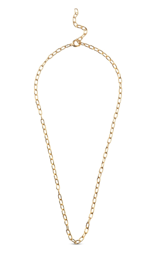 ENAMEL Copenhagen Halskæde - Medium Charm - Gold Colour