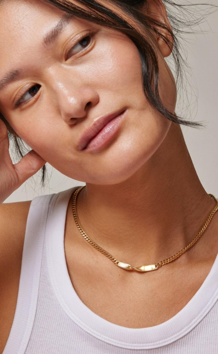 ENAMEL Copenhagen Halskæde - Nadia - Gold Colour