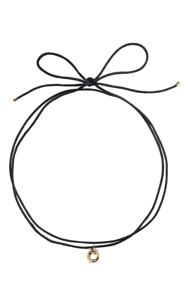 ENAMEL Copenhagen Halskæde - Sora Tie - Silver Colour