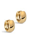 ENAMEL Copenhagen Øreinge - Classic Wide - Gold Colour