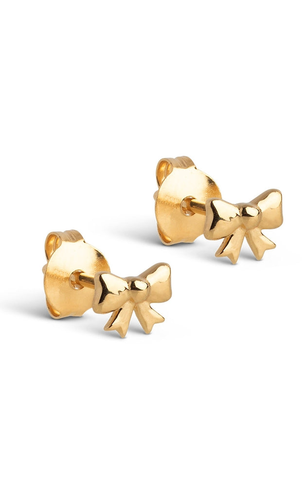 ENAMEL Copenhagen Øreringe - Baby Bow - Gold colour