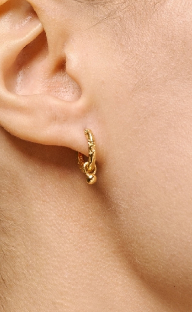 ENAMEL Copenhagen Øreringe - Belle - Gold Colour