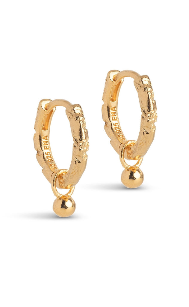 ENAMEL Copenhagen Øreringe - Belle - Gold Colour