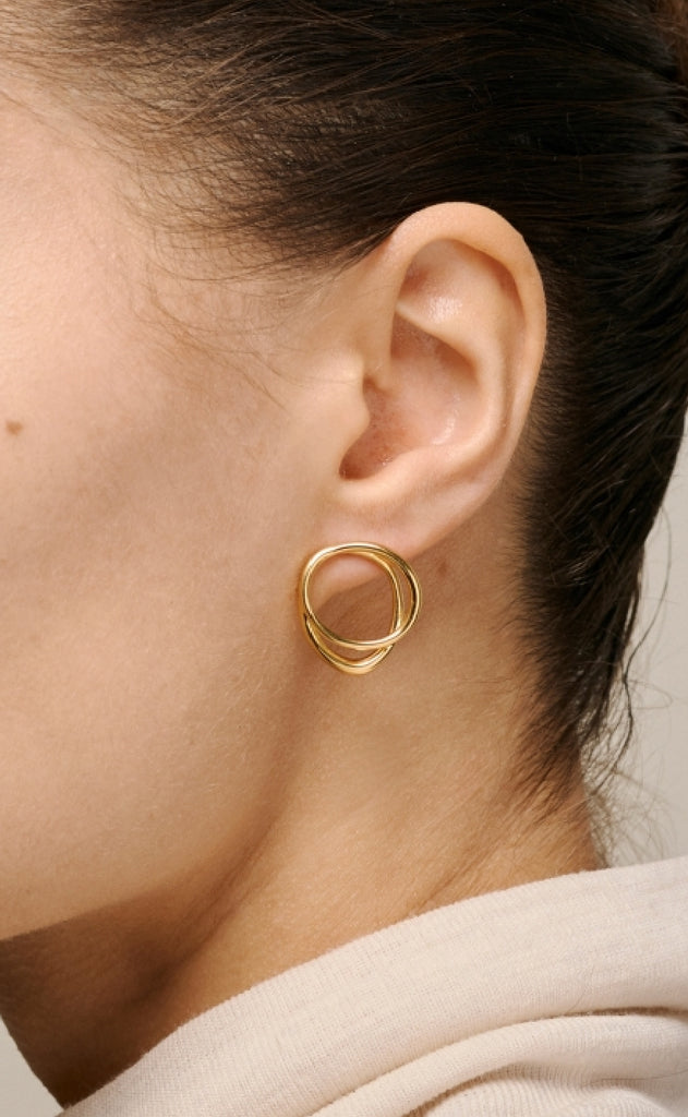 ENAMEL Copenhagen Øreringe - Bellu - Gold Colour