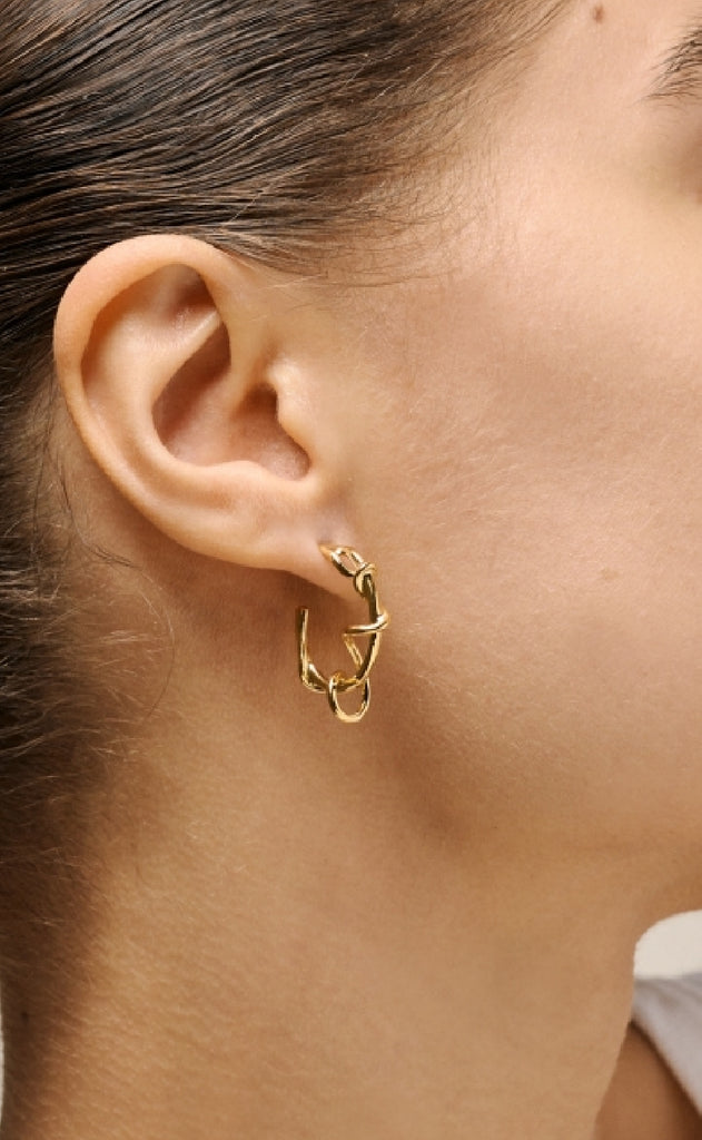 ENAMEL Copenhagen Øreringe - Capella - Gold Colour