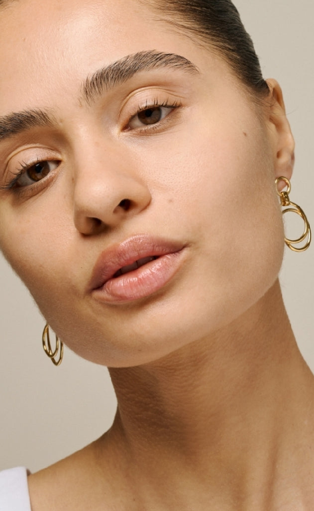 ENAMEL Copenhagen Øreringe - Carina - Gold Colour