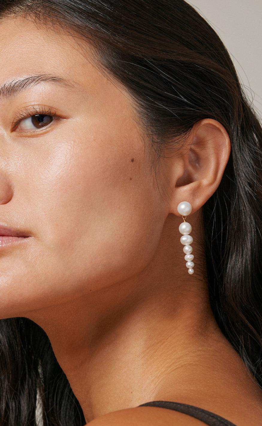 ENAMEL Copenhagen Øreringe - Carmen - Pearls