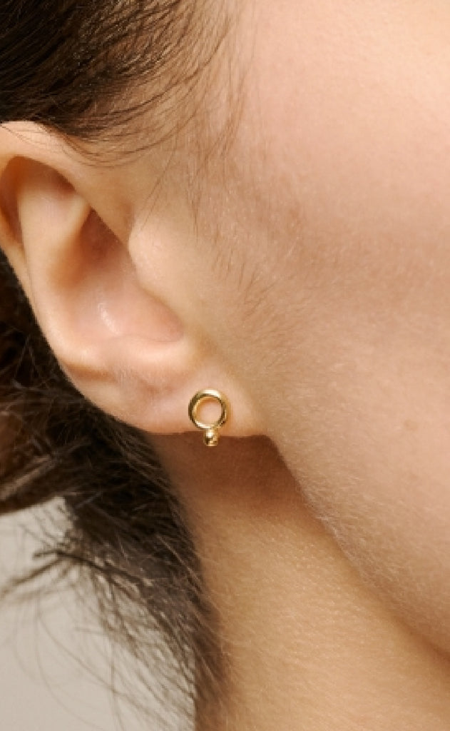 ENAMEL Copenhagen Øreringe - Dotta - Gold Colour