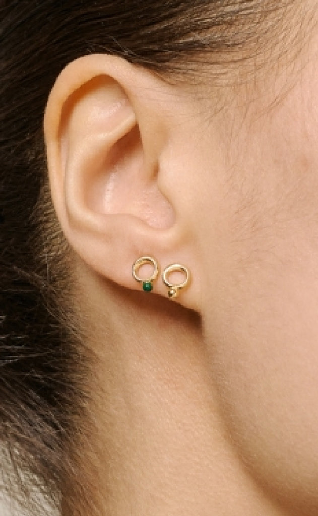 ENAMEL Copenhagen Øreringe - Dotta - Gold Colour