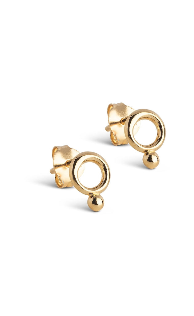 ENAMEL Copenhagen Øreringe - Dotta - Gold Colour