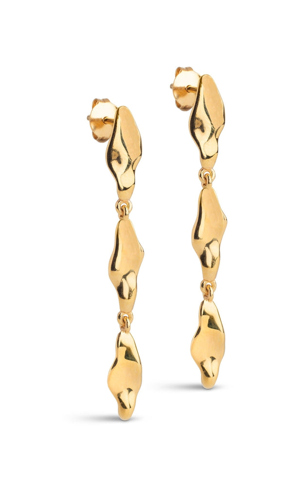 ENAMEL Copenhagen Øreringe - India Medium - Gold Colour