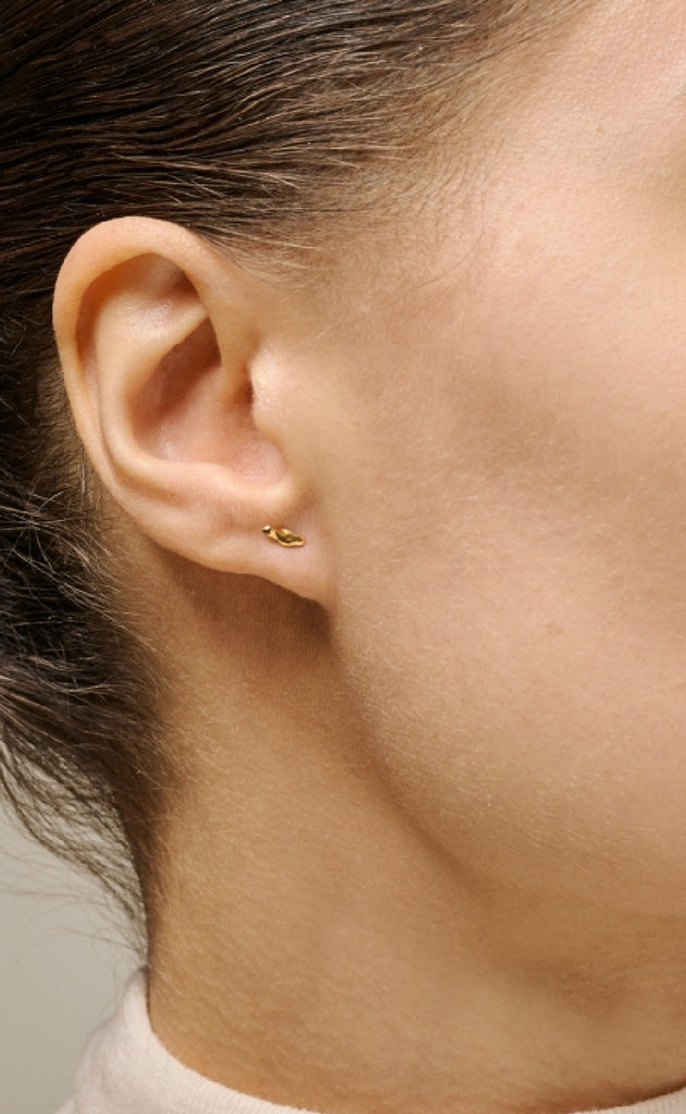 ENAMEL Copenhagen Øreringe - India Petit - Gold Colour