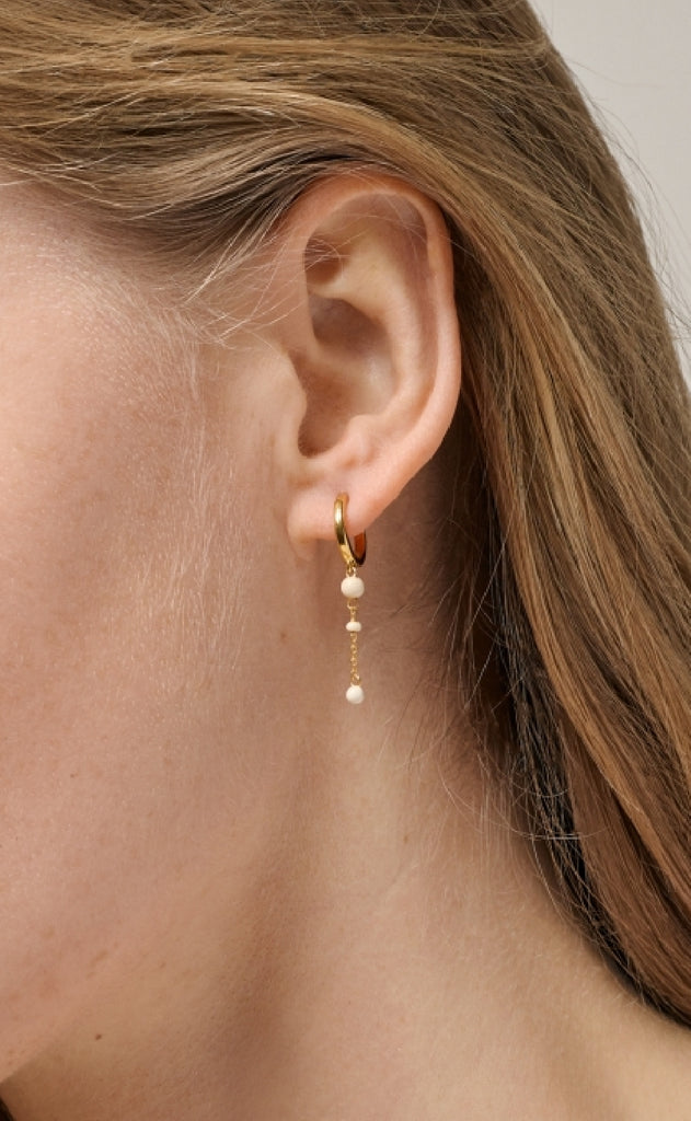 ENAMEL Copenhagen Øreringe - Lola Bold Hoops - Daisy