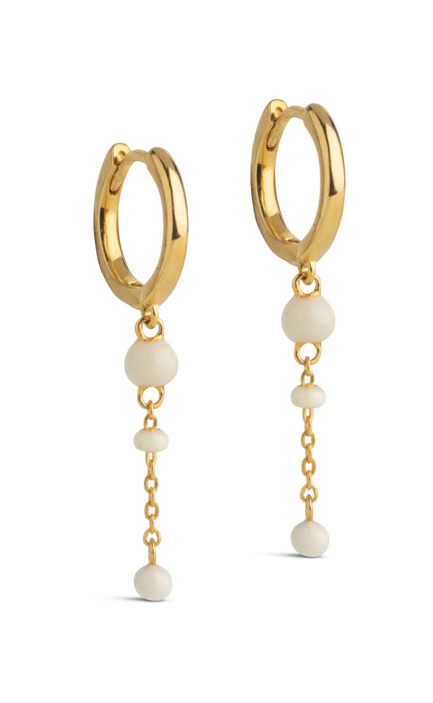 ENAMEL Copenhagen Øreringe - Lola Bold Hoops - Daisy