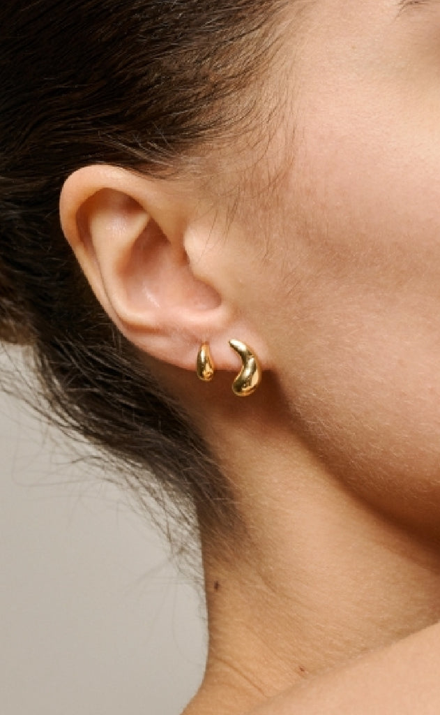 ENAMEL Copenhagen Øreringe - Sana - Gold Colour