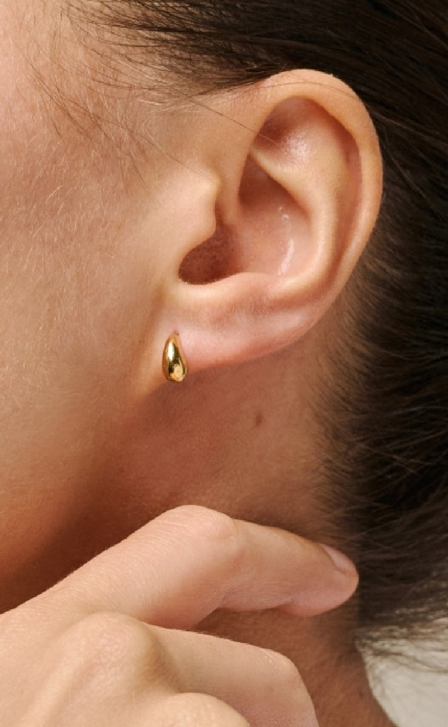 ENAMEL Copenhagen Øreringe - Sana - Gold Colour