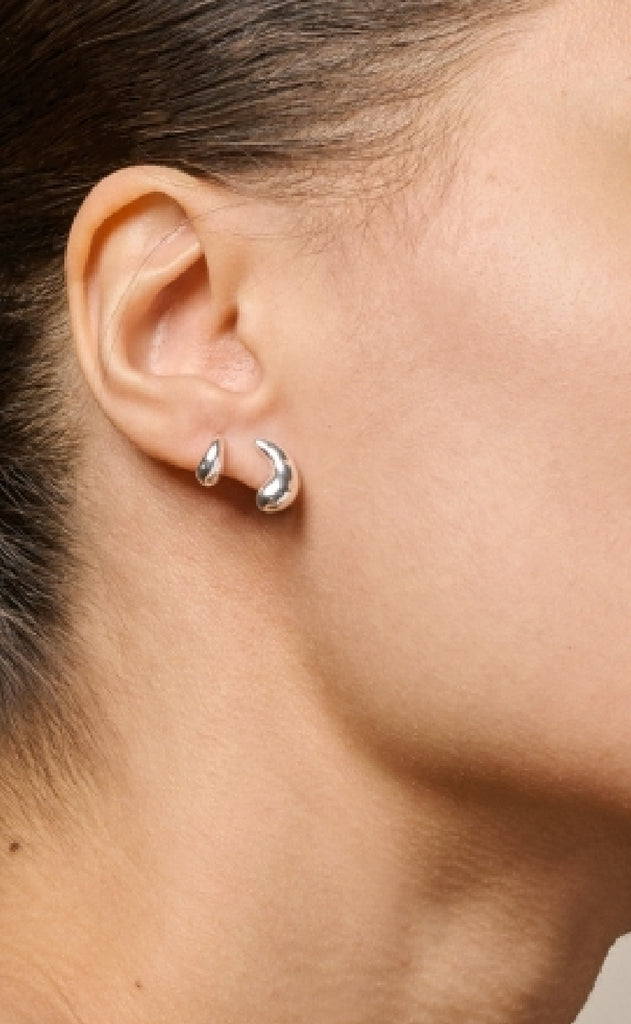 ENAMEL Copenhagen Øreringe - Sana - Silver Colour