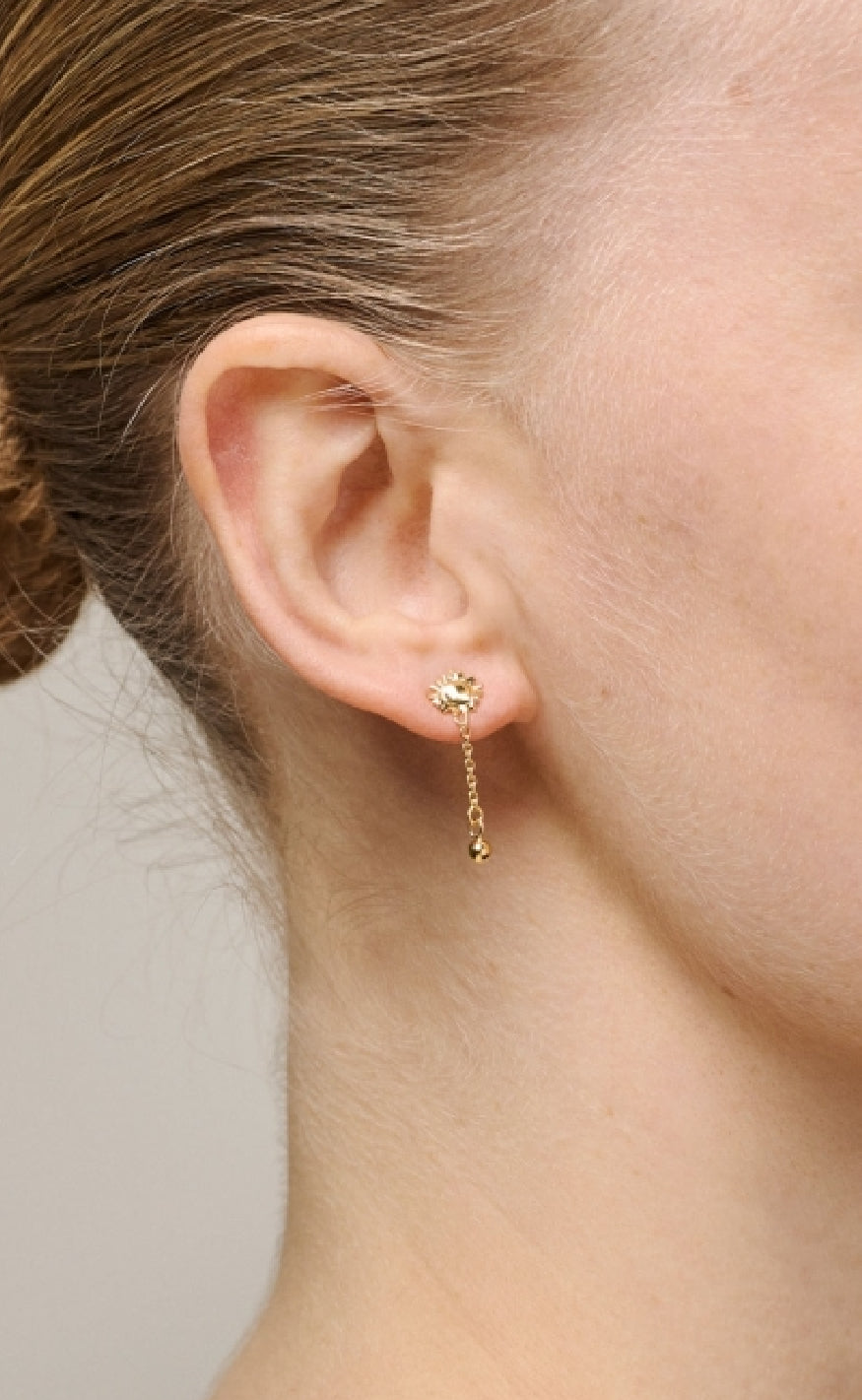 ENAMEL Copenhagen Øreringe - Sunshine Drop - Gold Colour