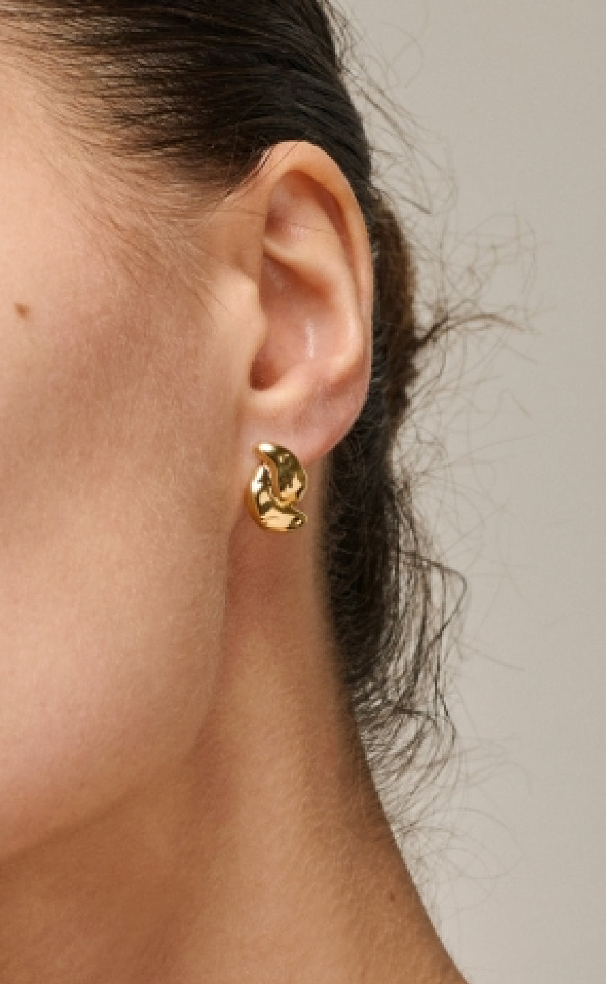 ENAMEL Copenhagen Øreringe - Tova - Gold Colour