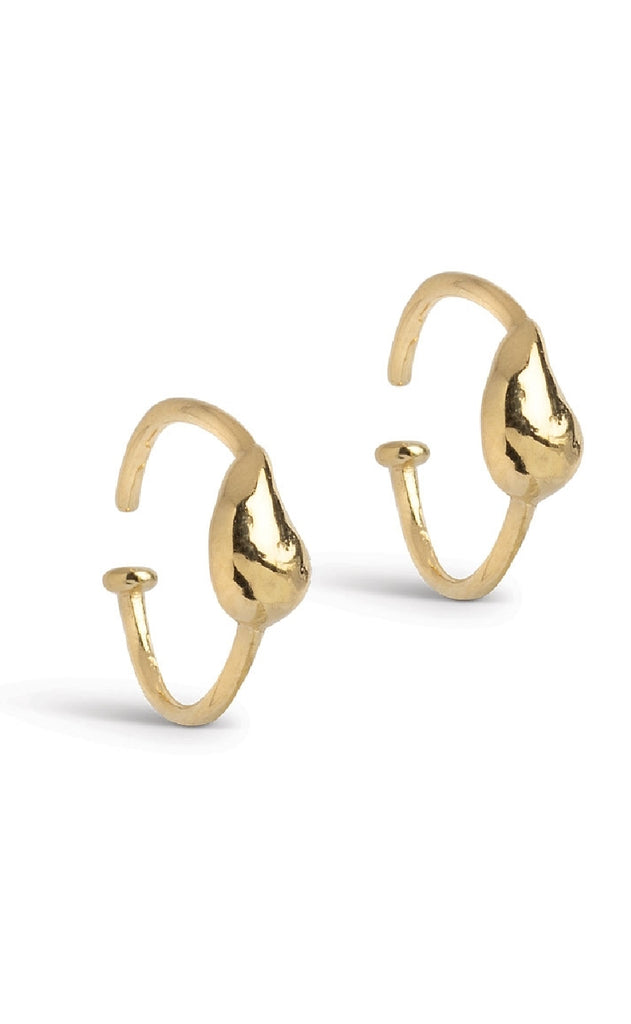 ENAMEL Copenhagen Øreringe - Twistie Drop - Gold Colour