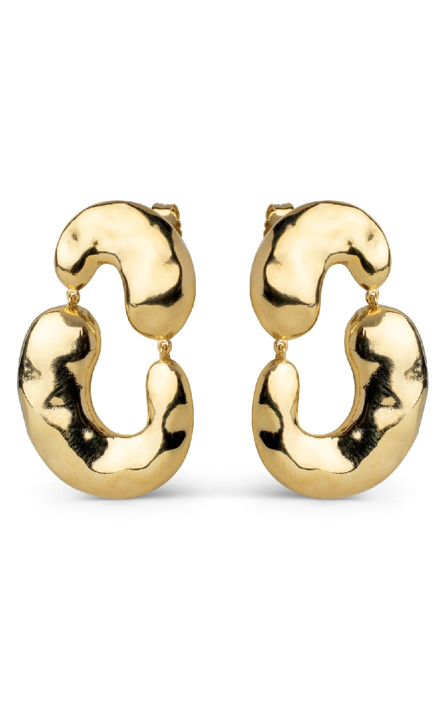ENAMEL Copenhagen Øreringe - Viona - Gold Colour