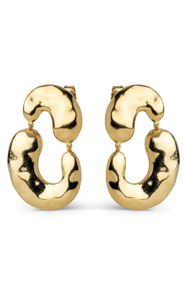 ENAMEL Copenhagen Øreringe - Viona - Gold Colour