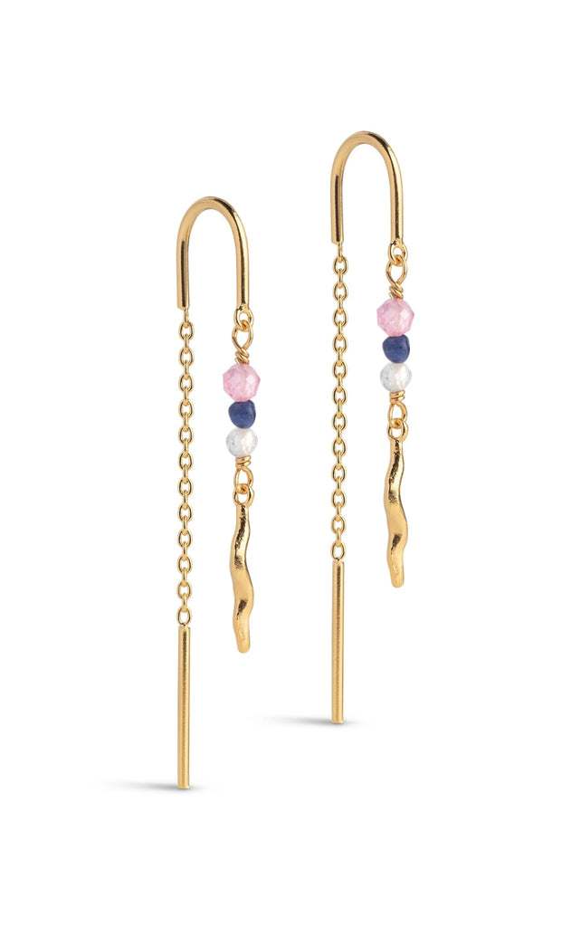 ENAMEL Copenhagen Øreringe - Vivia - Violet